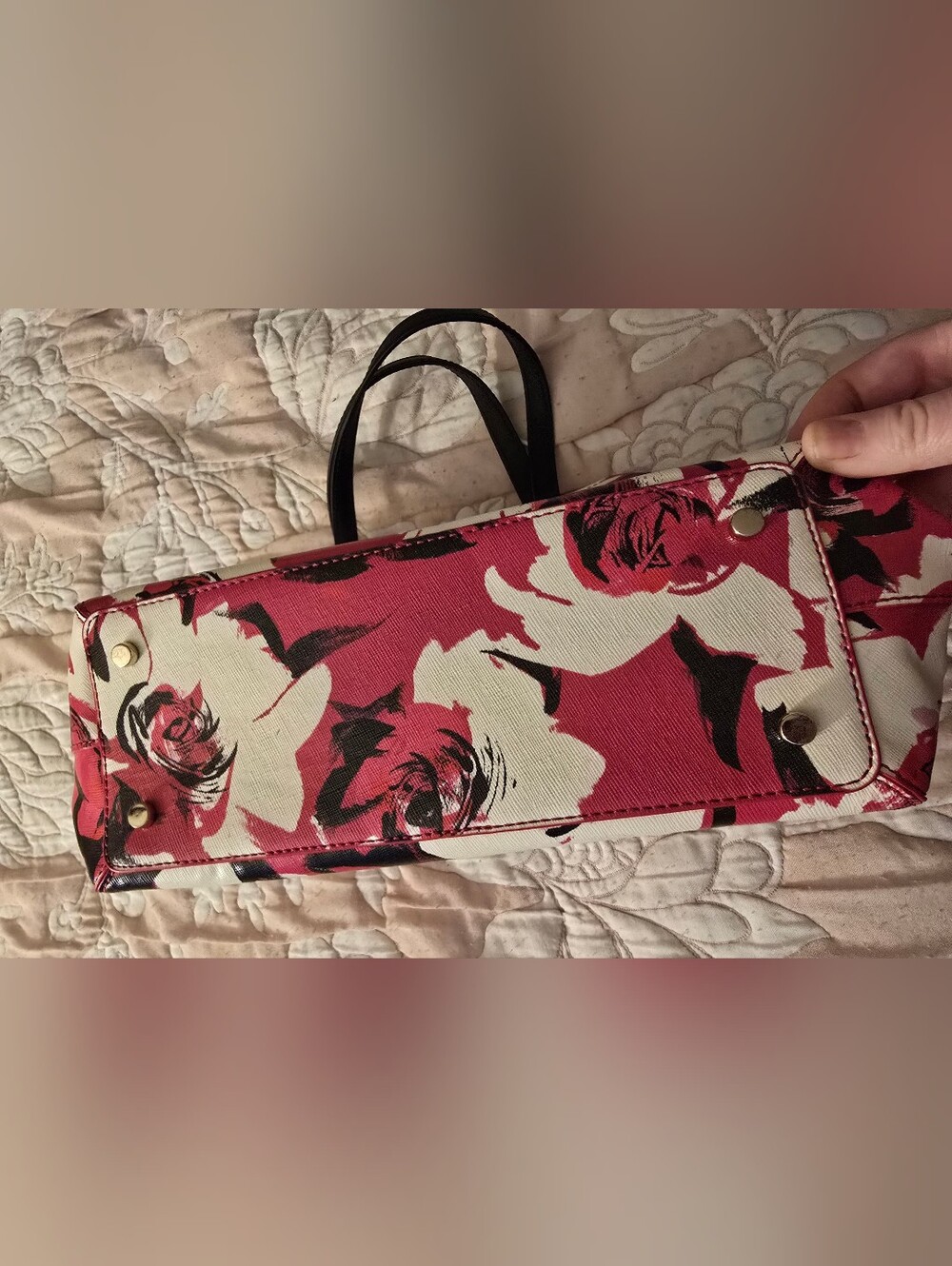 Kate Spade Rose Purse RARE - Picture 6 of 12